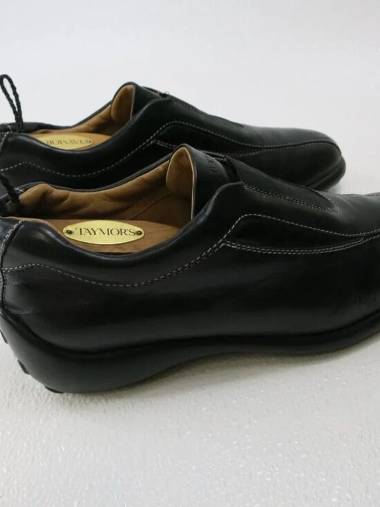 Tod\'s 8.5 Leather Padded Comfort Loafers Slip On Comfort Men\'s Shoes Size 9.5